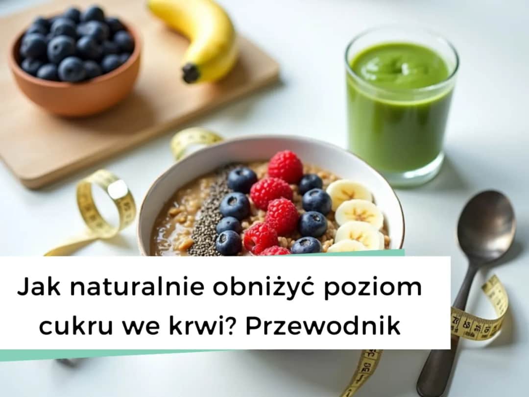 Jak obniżyć cukier bez recepty? Naturalne sposoby i suplementy