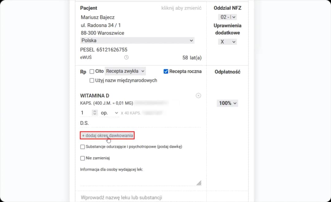Co jest na recepcie? Kody, daty, dawkowanie przewodnik dla pacjenta